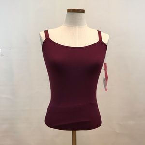 Kathy Maternity Burgundy Tank top New